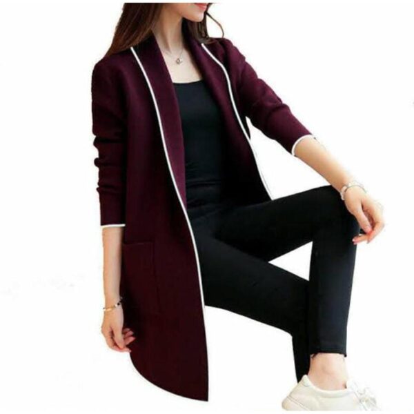 Long Fleece Coat For Women