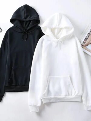 Fleece Hoodie Set - Pack Of 2