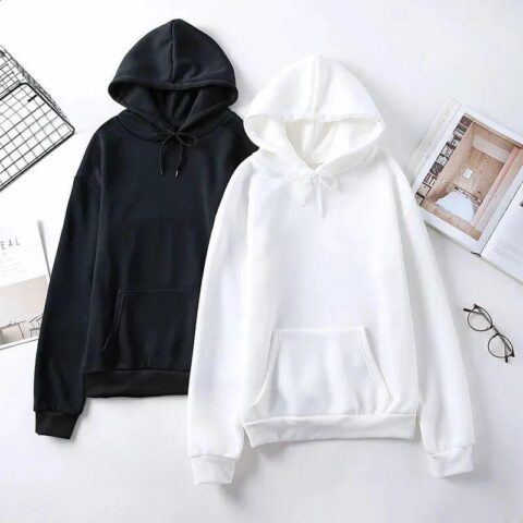 Fleece Hoodie Set - Pack Of 2